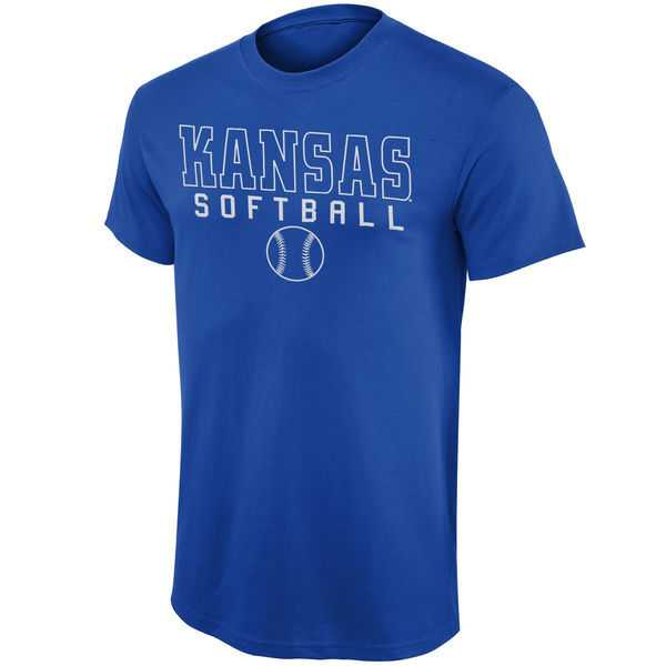 Kansas Jayhawks New Agenda Frame Softball WEM T-Shirt - Royal Blue,We sell and wholesale Kansas Jayhawks New Agenda Frame Softball WEM T-Shirt - Royal Blue on line form chian!
